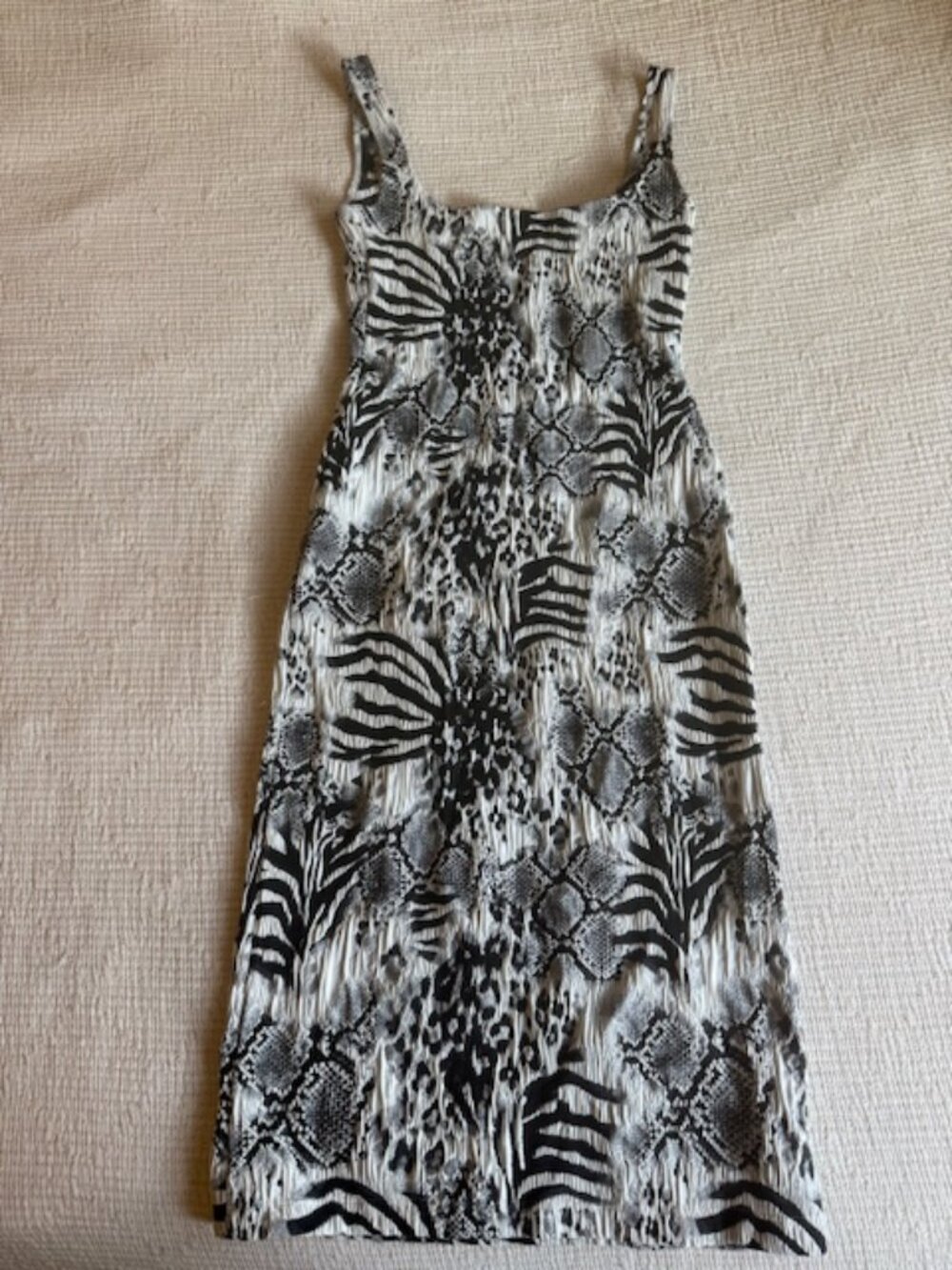Maryam Nassir Zadeh NWOT Salma Dress - Crinkle Onyx (Size 2)